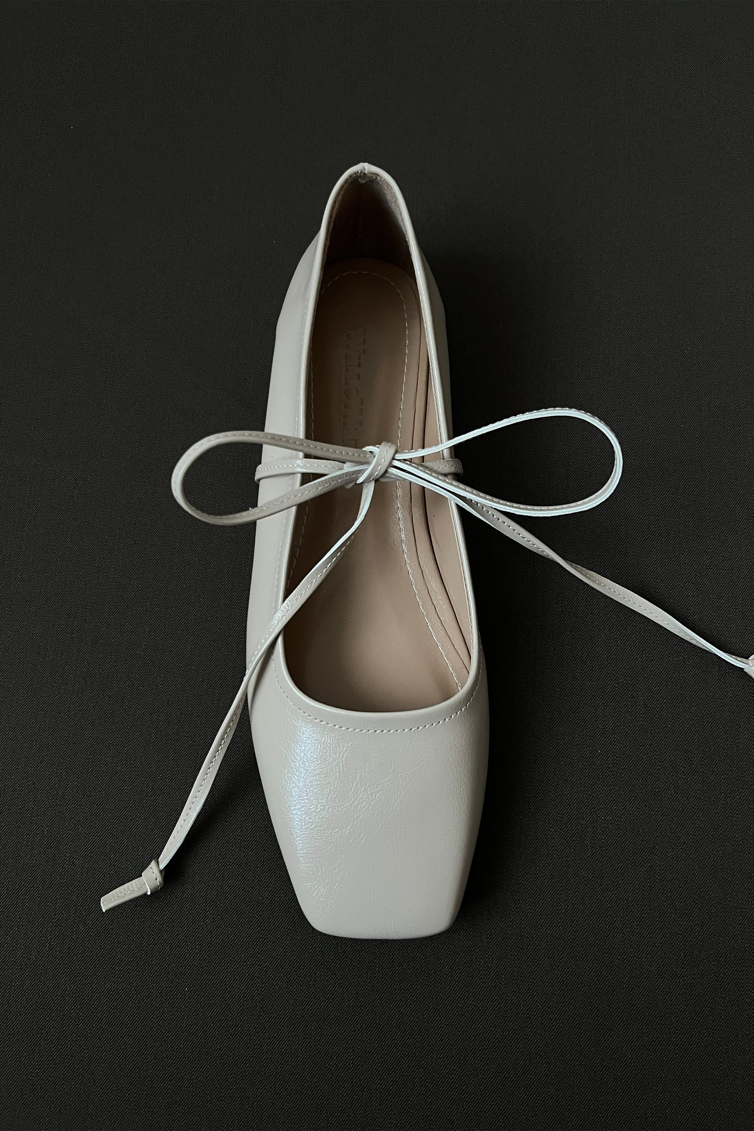 Kadın Bağcıklı Babet Bale - Bej