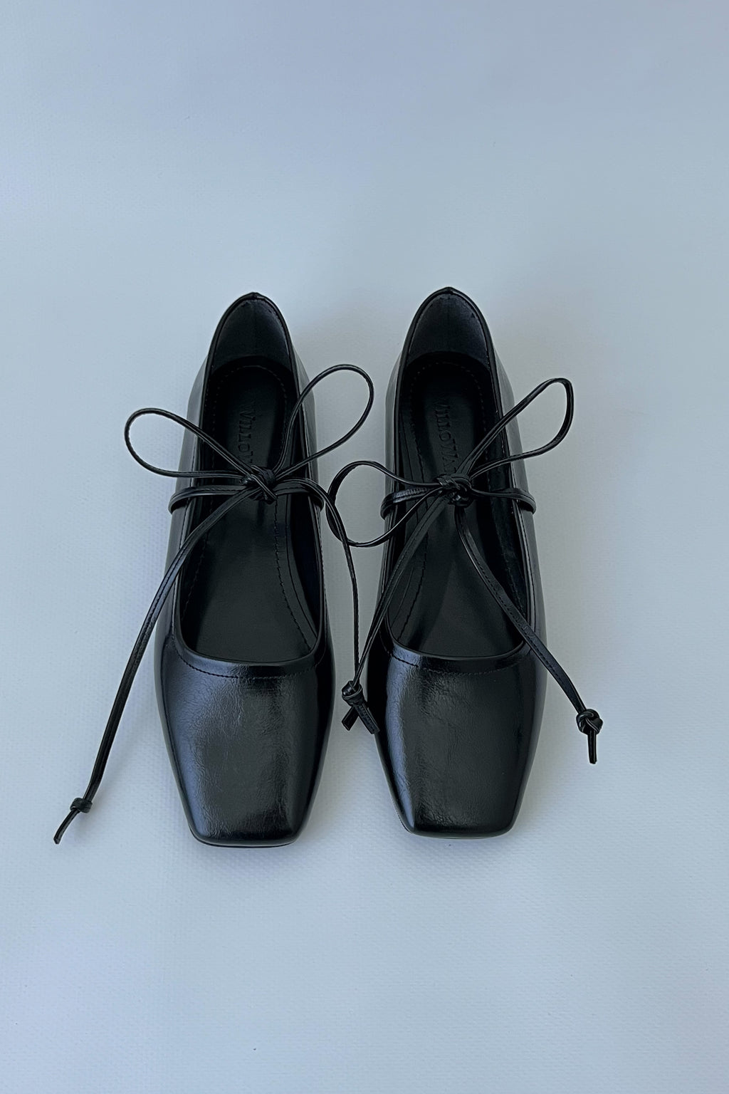 Kadın Bağcıklı Babet Bale - Siyah