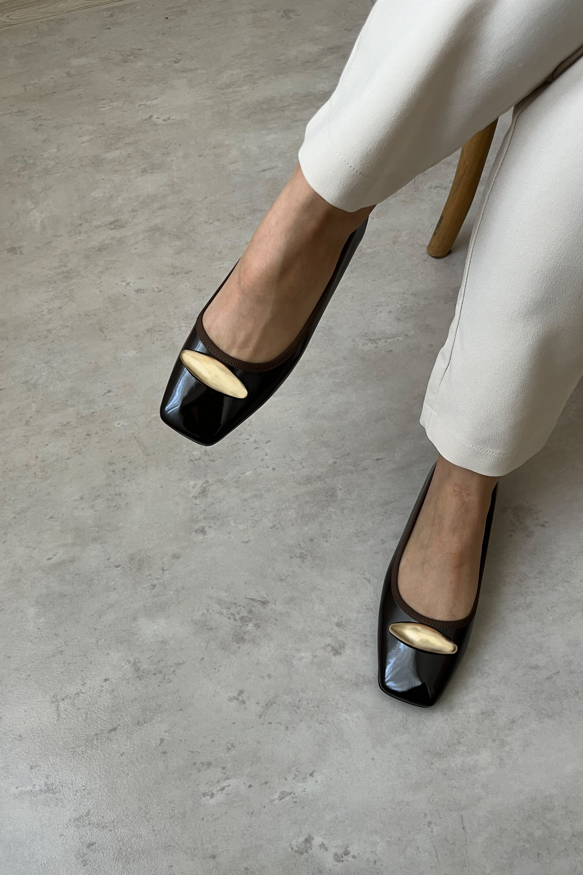 Kadın Rugan Babet | Luna - Acı Kahve